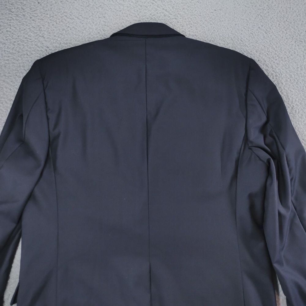 Hickey Freeman Ing Loro Piana Blazer Sport Jacket Mens 41 R Navy Blue 100% Wool - Picture 5 of 16